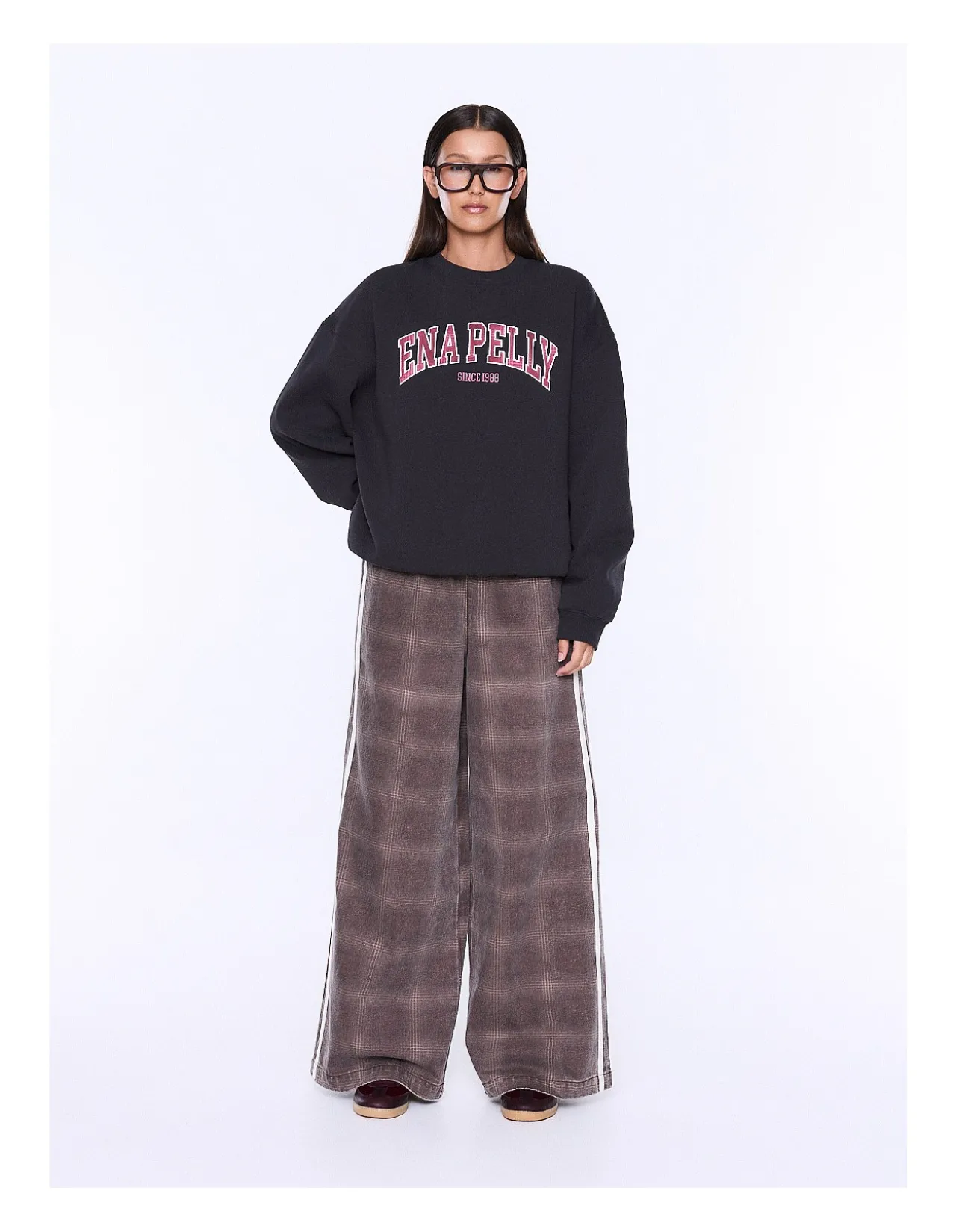 MILA OVERSIZED SWEATER - PHANTOM