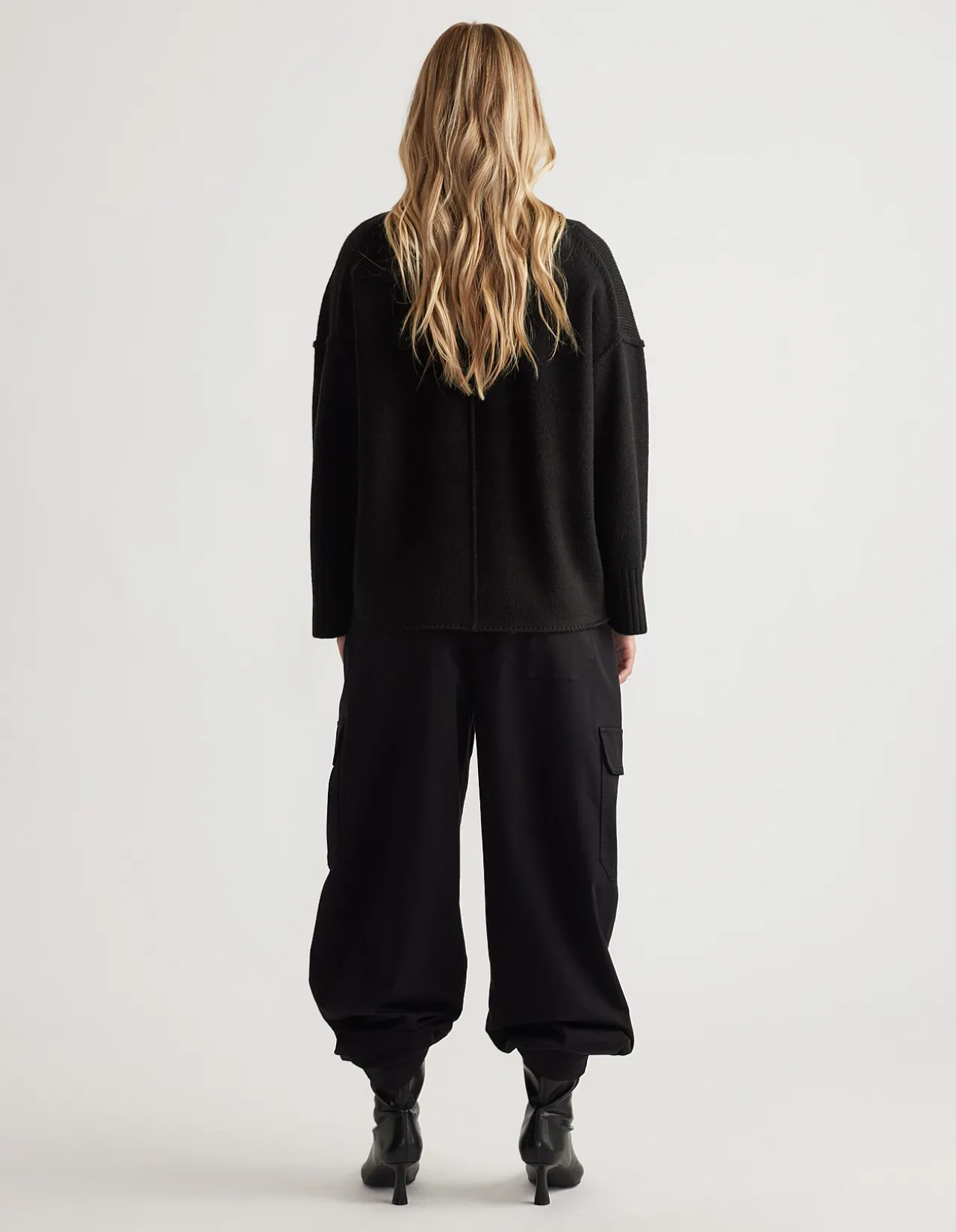 MILENA SEAM DETAIL KNIT JUMPER