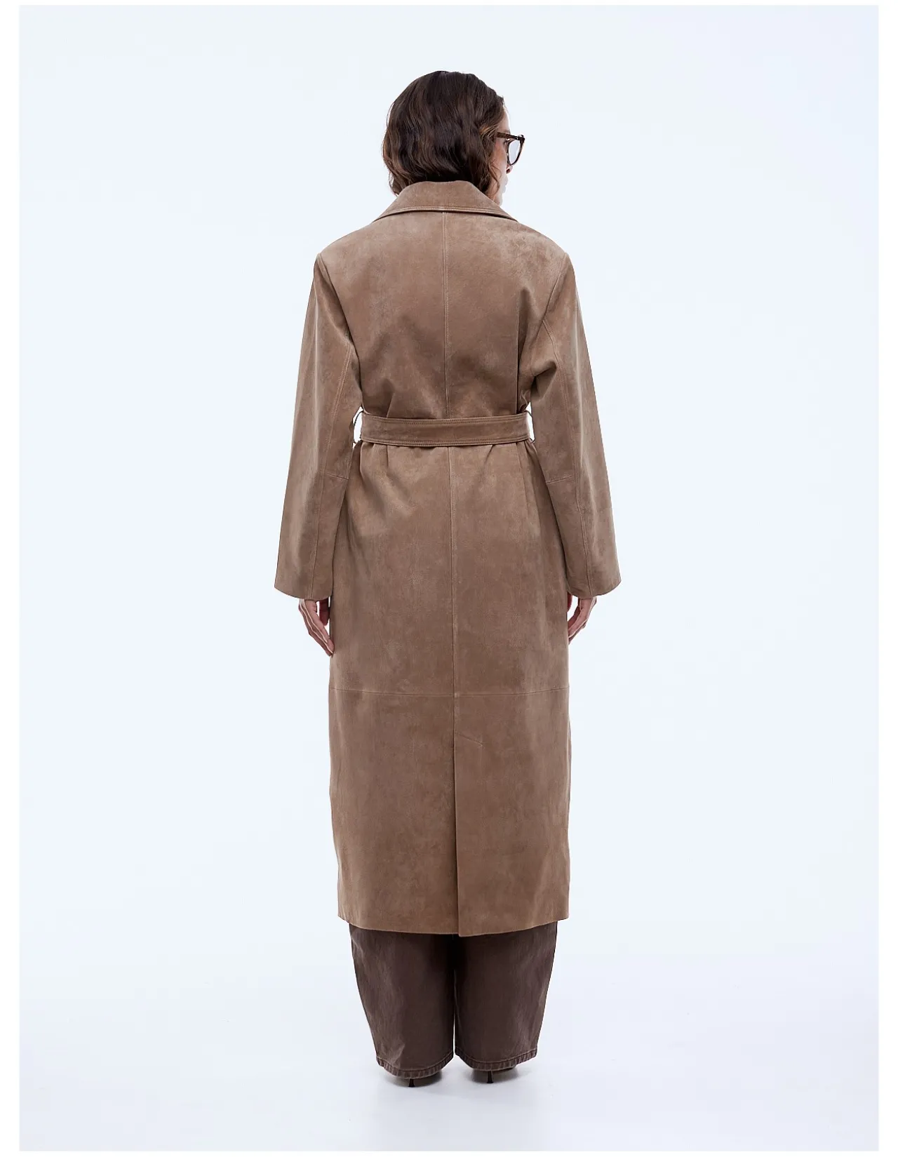 MILEY SUEDE TRENCH