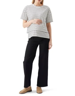 Miller Relaxed Wide Leg Over Bump Jeans