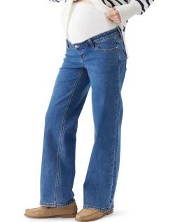 Miller Relaxed Wide Leg Over Bump Jeans