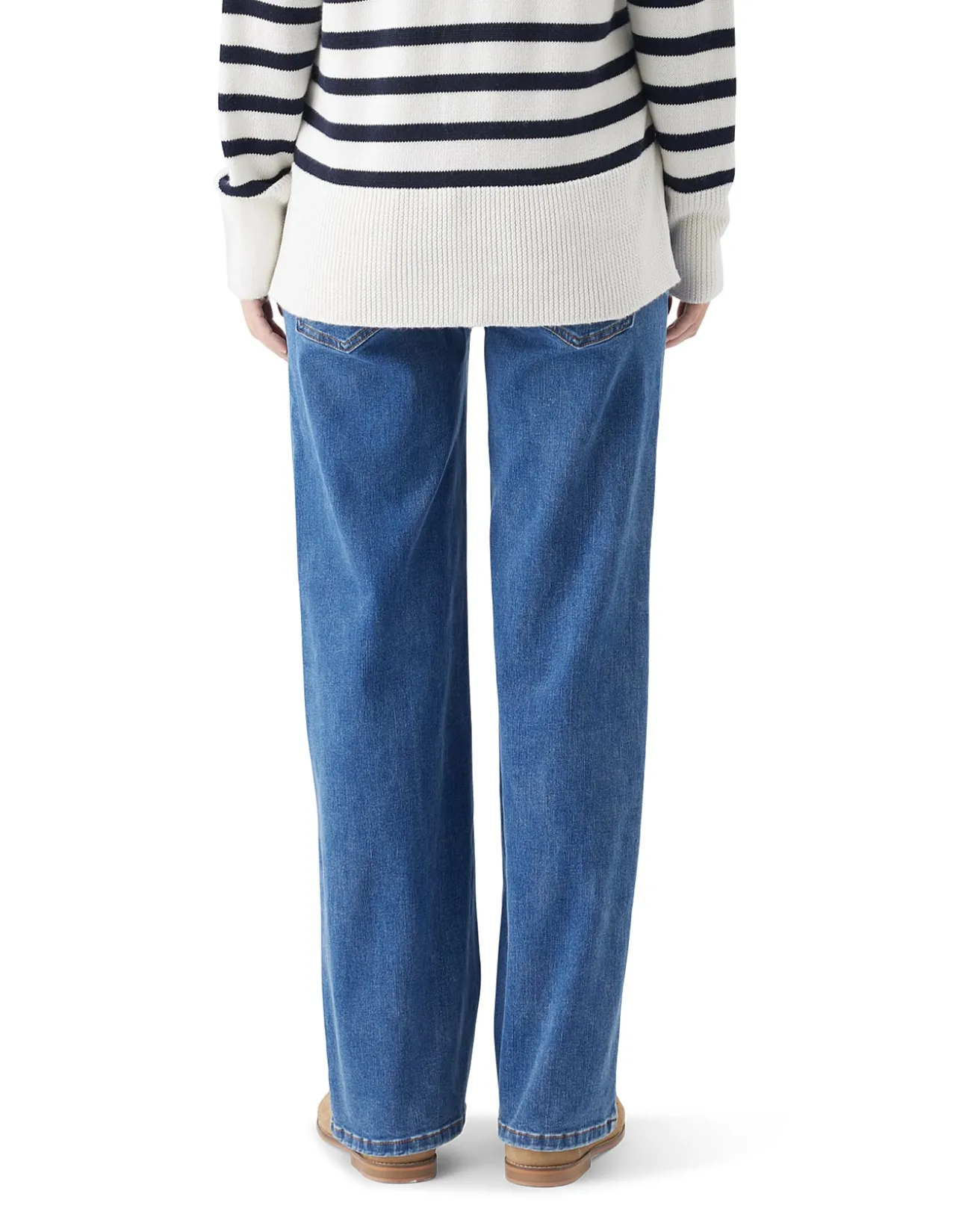 Miller Relaxed Wide Leg Over Bump Jeans