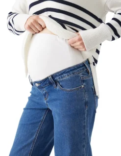 Miller Relaxed Wide Leg Over Bump Jeans