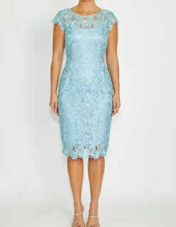 MILLICENT SILVER MINT DRESS