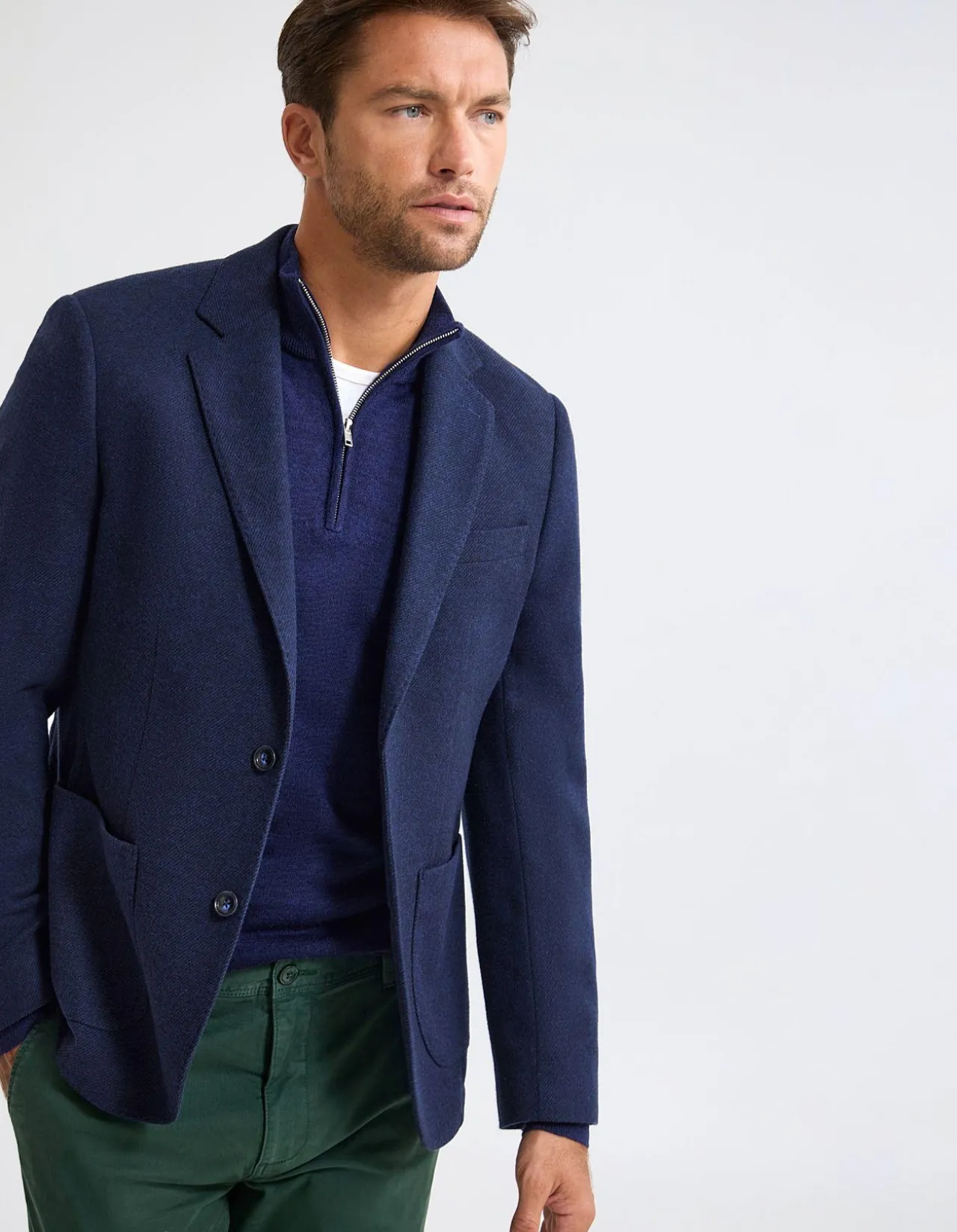 MILTON WOOL BLEND BLAZER