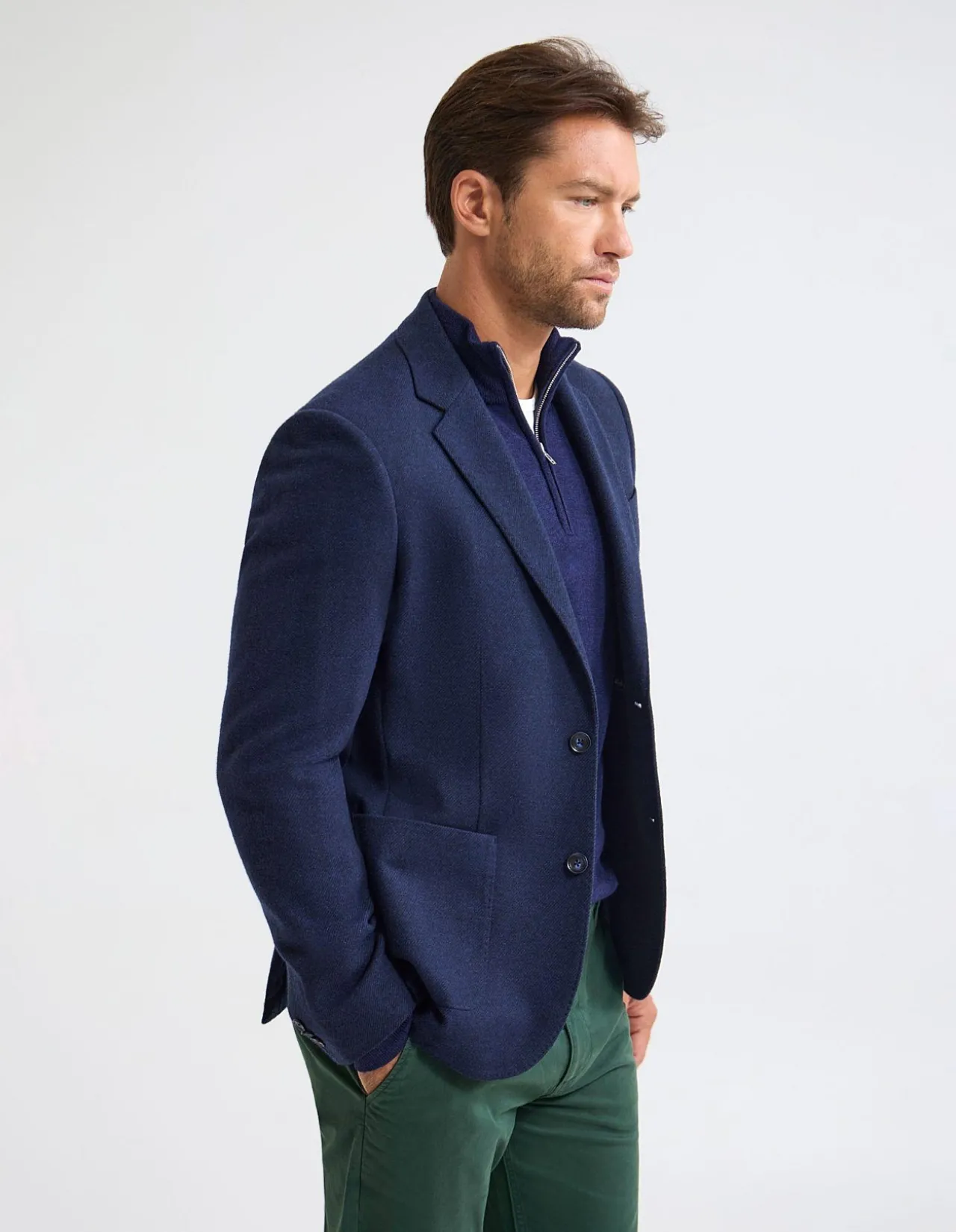 MILTON WOOL BLEND BLAZER