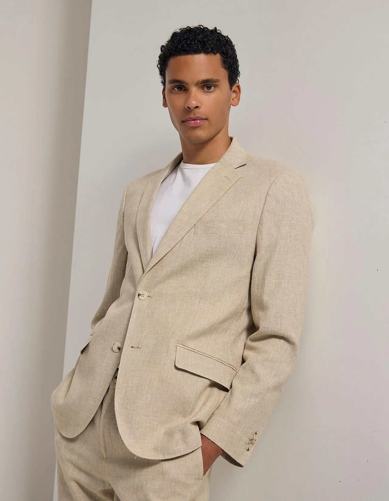 MILTON LINEN BLEND BLAZER