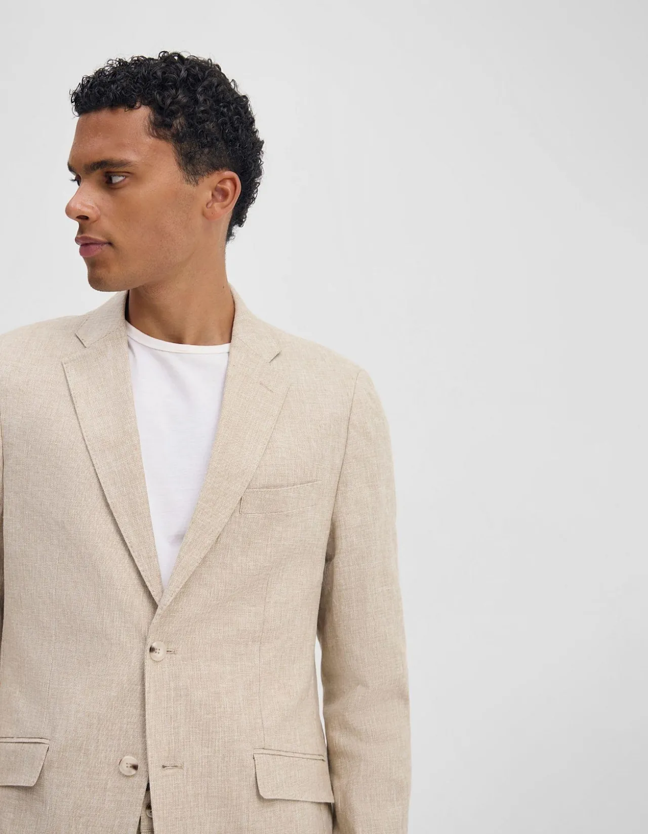 MILTON LINEN BLEND BLAZER