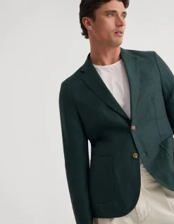 MILTON LINEN BLEND BLAZER