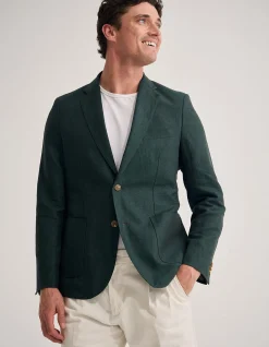 MILTON LINEN BLEND BLAZER