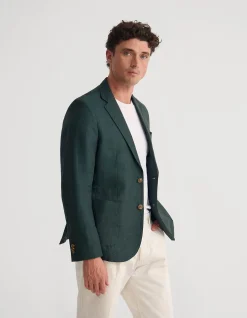 MILTON LINEN BLEND BLAZER