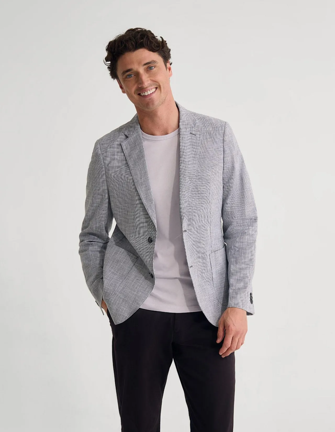MILTON MINI CHECK BLAZER