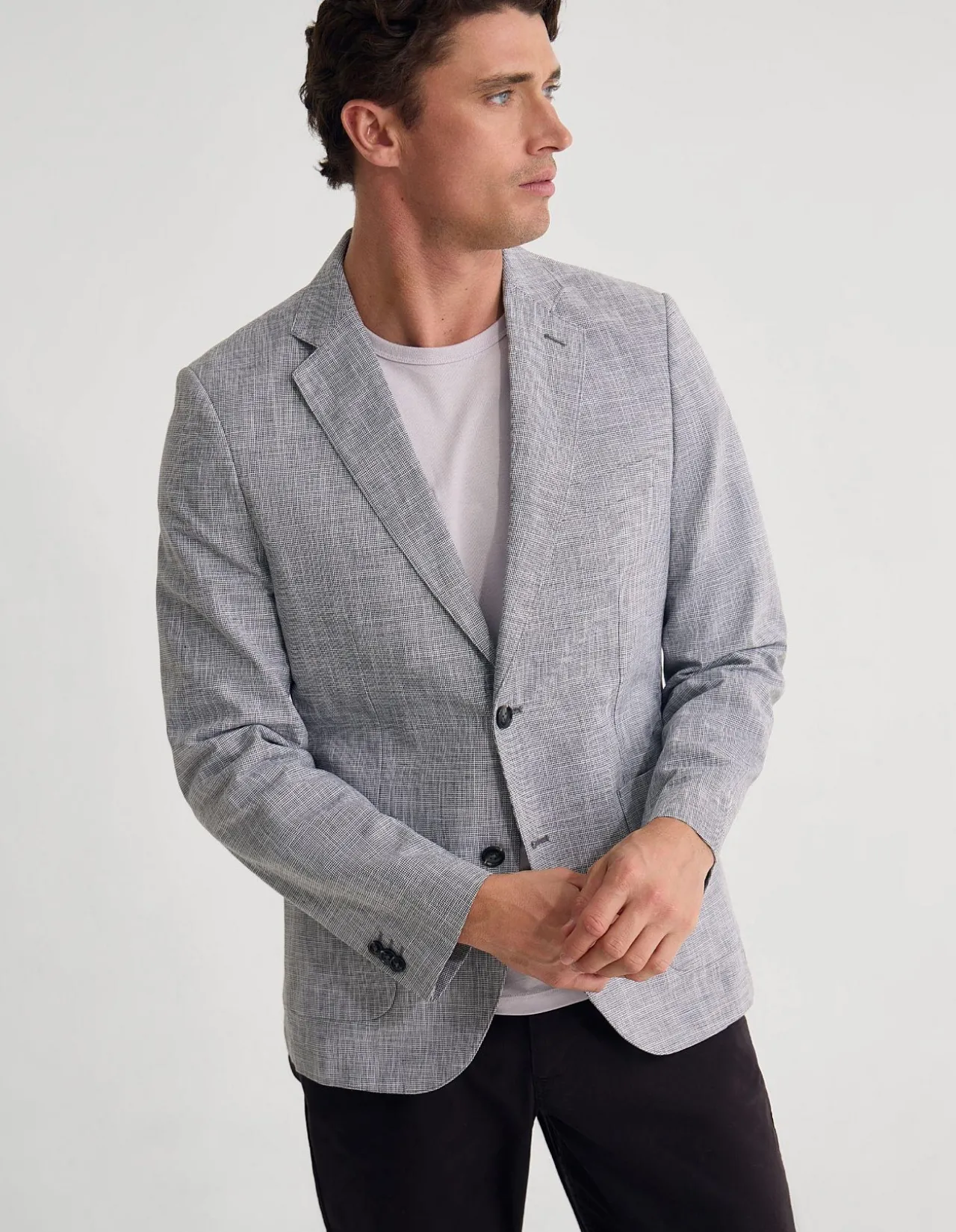 MILTON MINI CHECK BLAZER