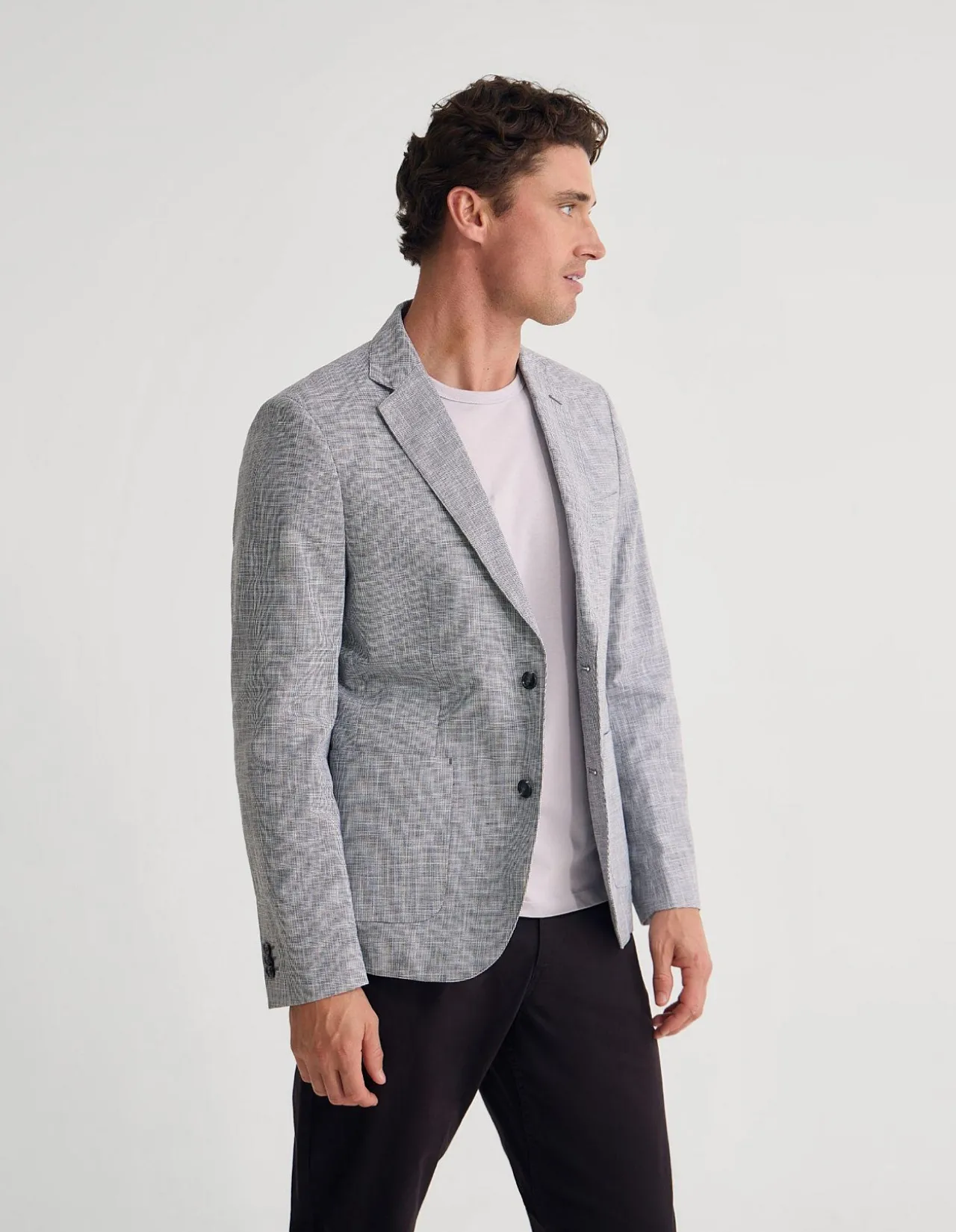 MILTON MINI CHECK BLAZER