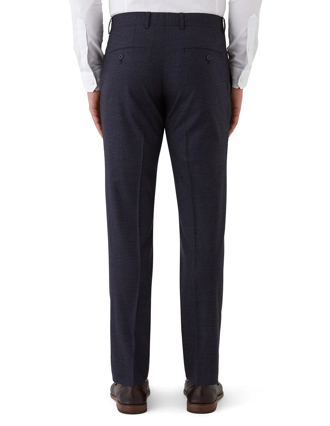 MINI CHECK SUIT TROUSER