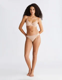 MINIMALIST MICRO WITH LACE UNLINED TRIANGLE