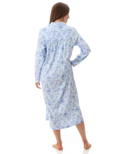 Mira mid collared nightie