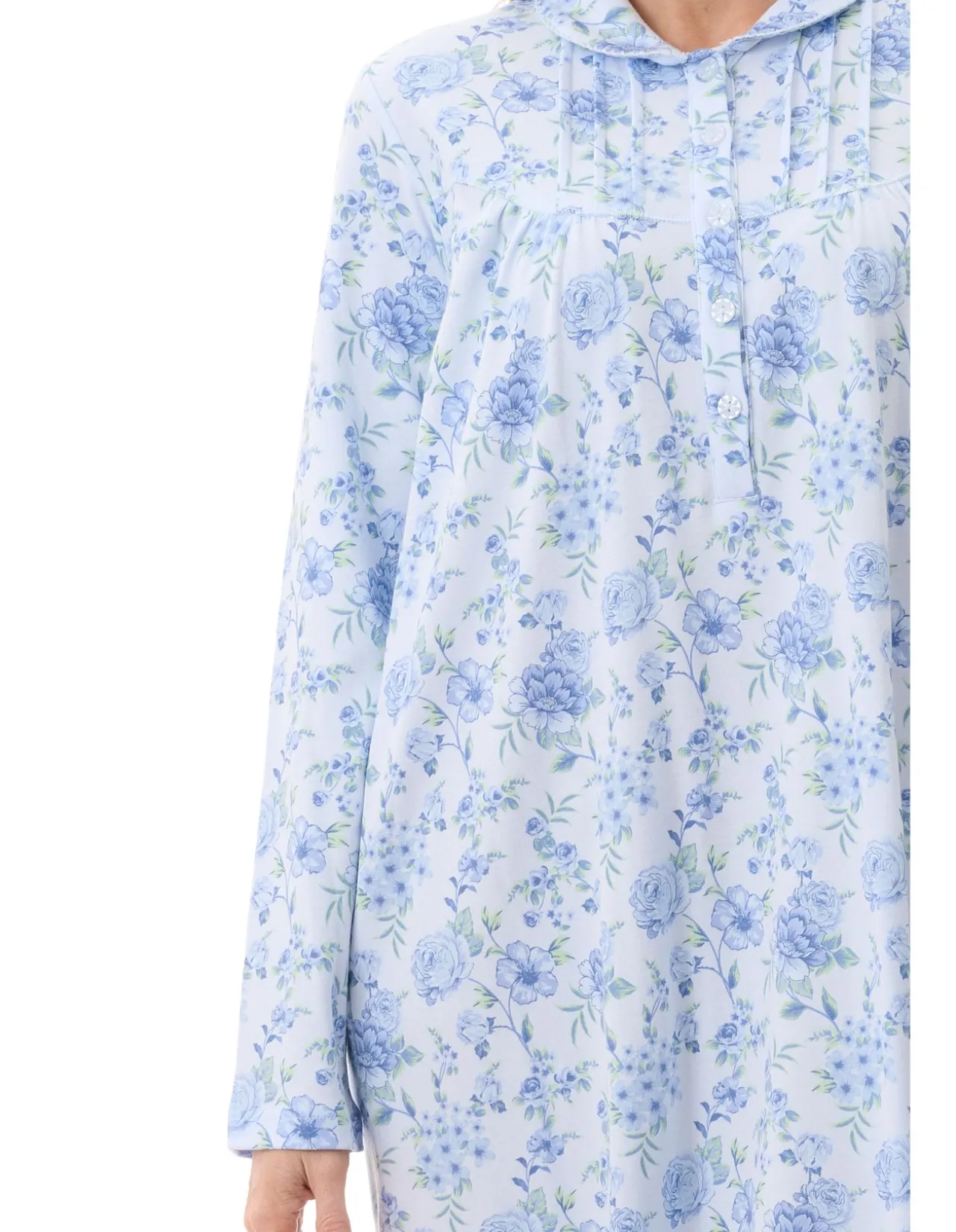 Mira mid collared nightie
