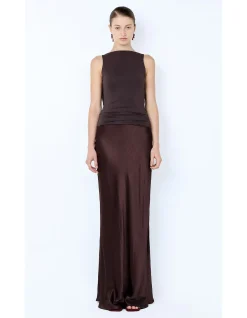 MIRABELLE COWL MAXI DRESS
