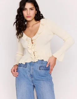 Mirabel Ruffled Cardigan