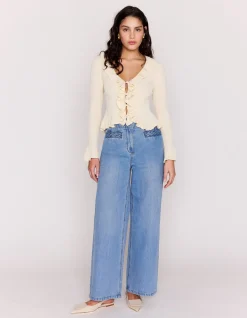Mirabel Ruffled Cardigan
