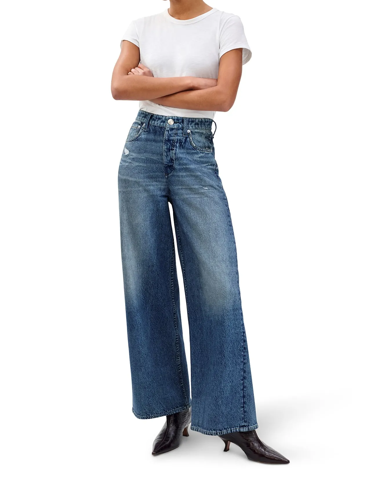 Miramar Sofie High Rise Wide Leg Ankle Pants