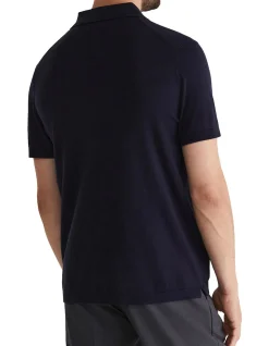 Miramar Cotton Wool Knit Polo