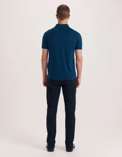 Miramar Cotton Wool Knit Polo