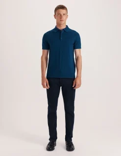 Miramar Cotton Wool Knit Polo