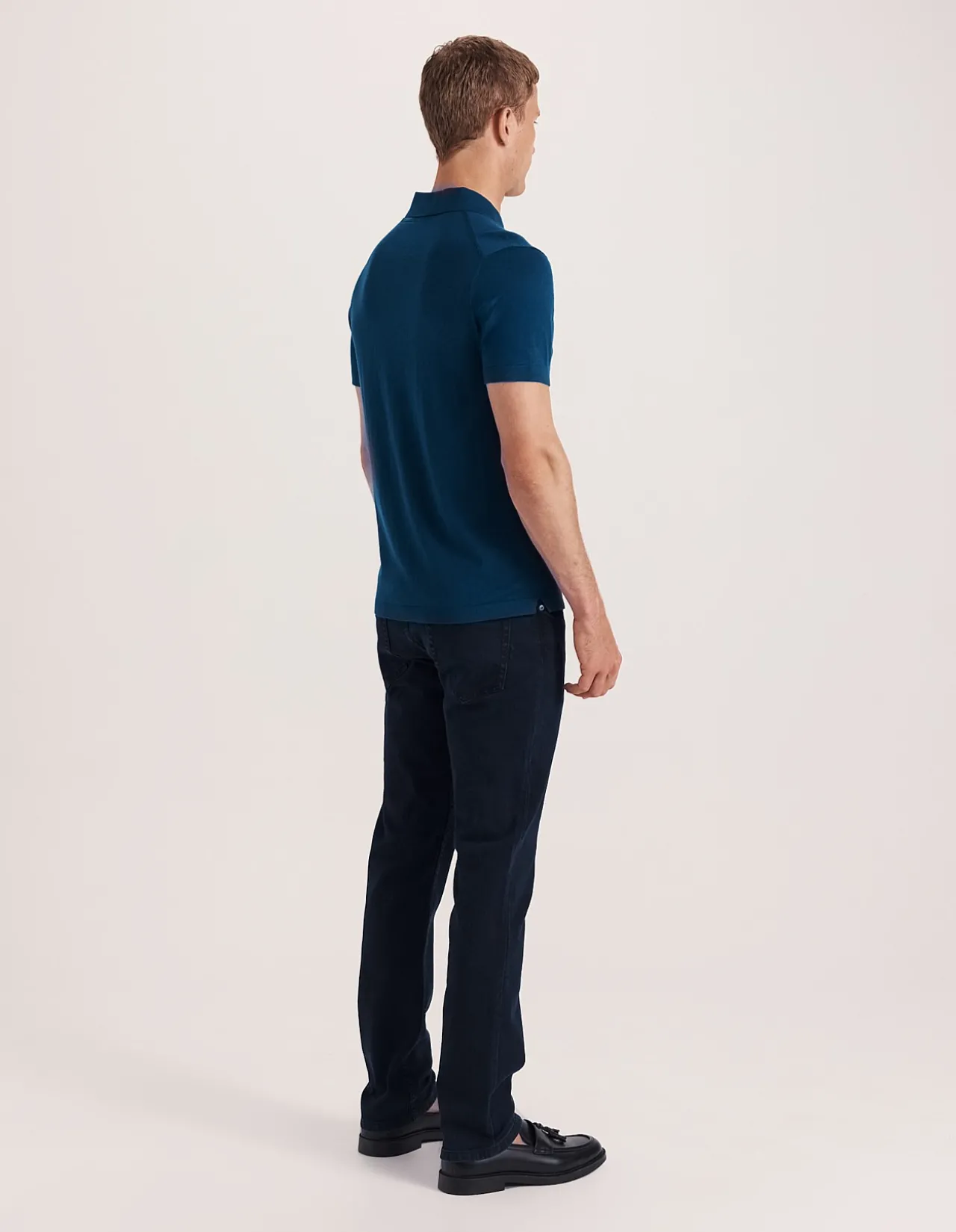 Miramar Cotton Wool Knit Polo