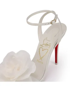 MISS Z FLORA 100 NAPPA PERLE LIN SNOW PUMP
