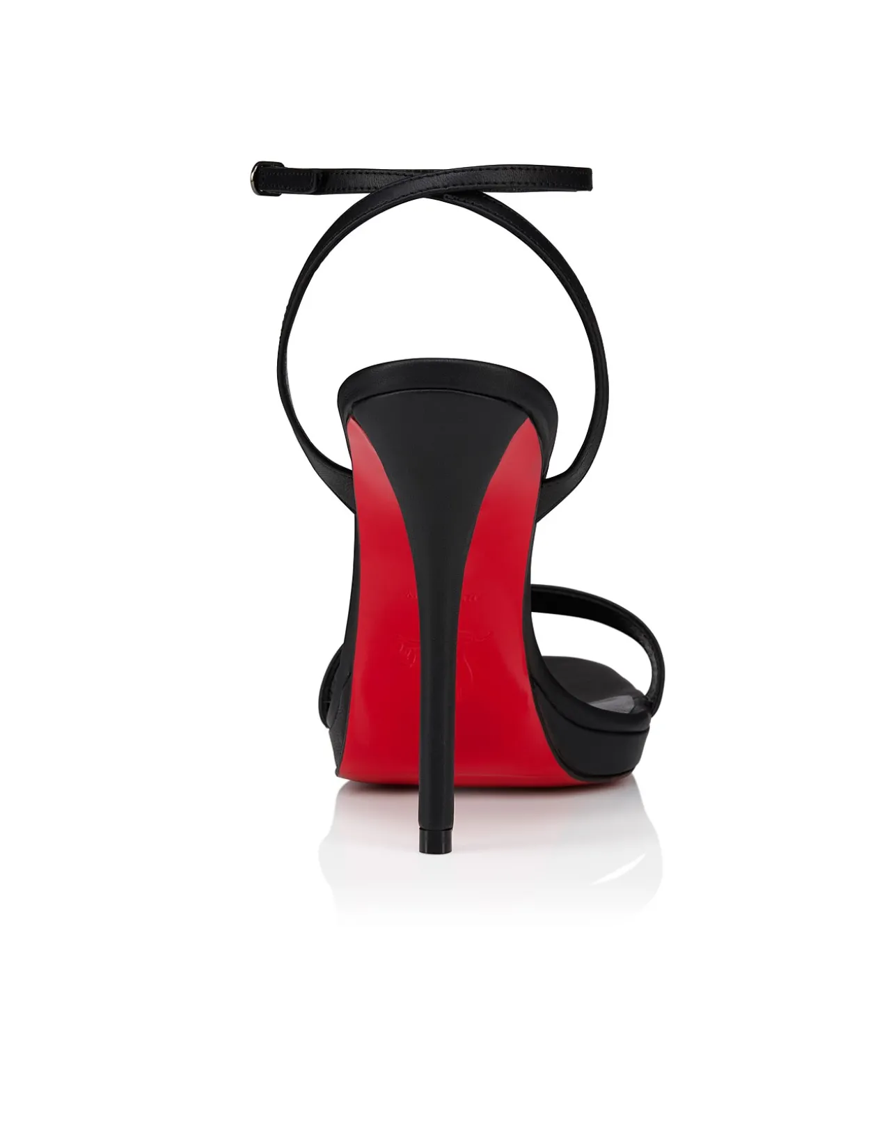 MISS Z SANDAL QUEEN 120 NAPPA LEATHER BLACK