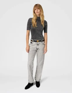 MOCK NECK SWEATER