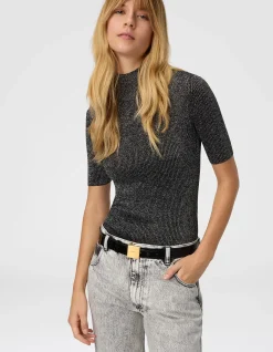 MOCK NECK SWEATER