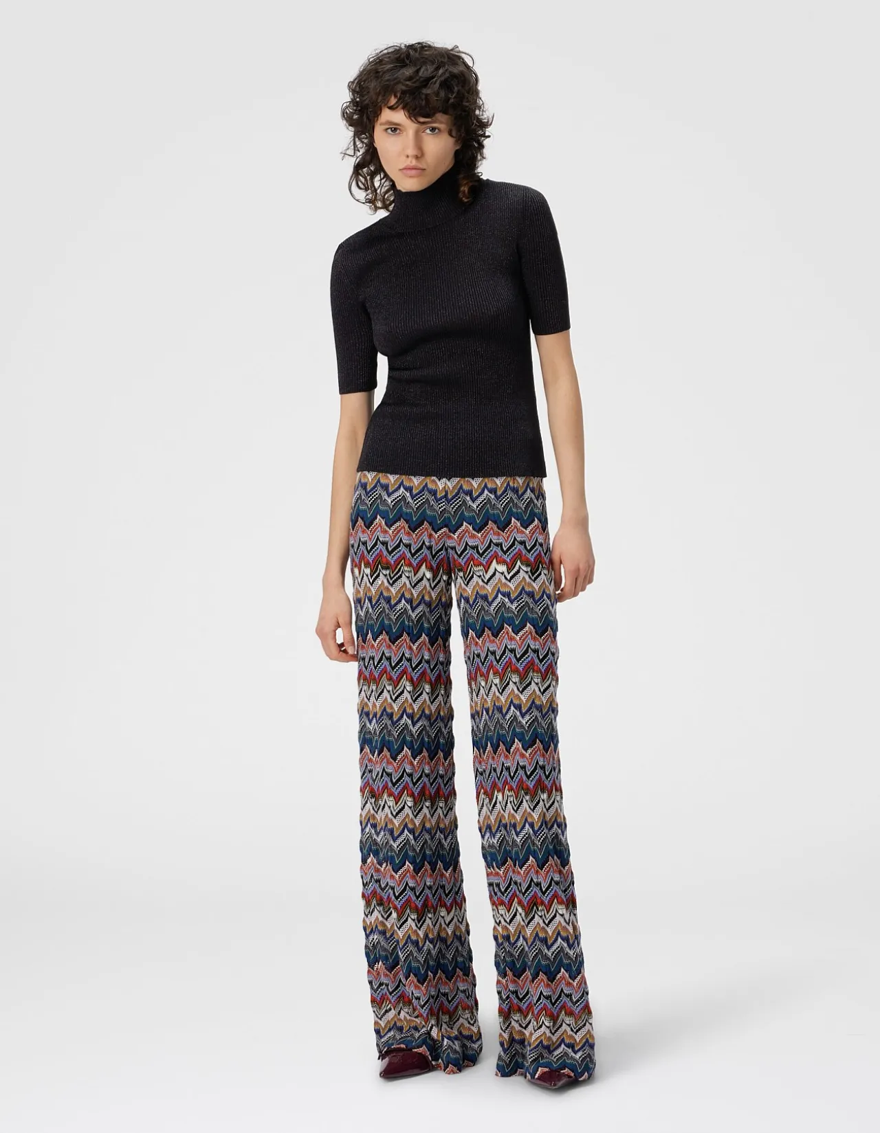 MOCK NECK SWEATER
