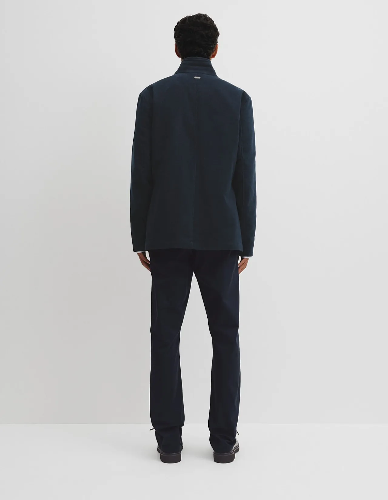 Moleskin Funnel Neck Jacket