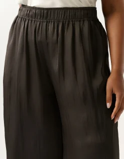 MONIQUE CRINKLE SATIN PANT