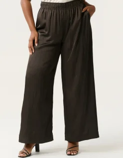 MONIQUE CRINKLE SATIN PANT