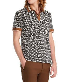 MONOGRAM JACQUARD POLO