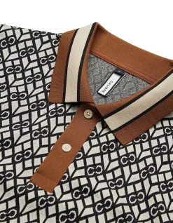 MONOGRAM JACQUARD POLO