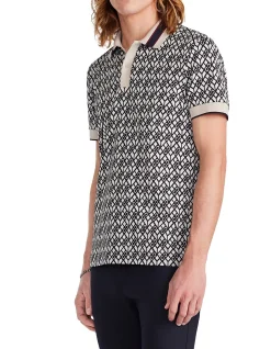 MONOGRAM JACQUARD POLO