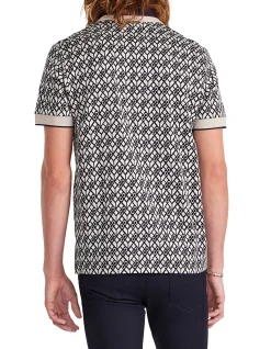 MONOGRAM JACQUARD POLO