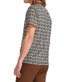 MONOGRAM JACQUARD POLO