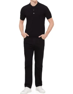 Monogram Viscose Knit Polo