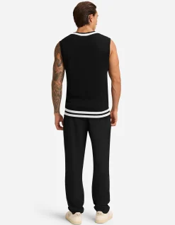 MONTGOMERY V-NECK KNIT TOP