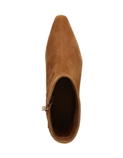 Morgan Nutmeg Suede Leather Ankle Boot
