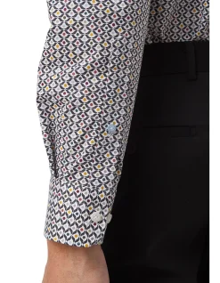 MOTION INKED FLORAL SHIRT