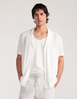 MULTI STITCH KNIT SHIRT