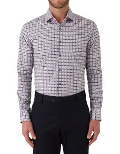 MULTI Check Print Slim Shirt