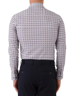 MULTI Check Print Slim Shirt